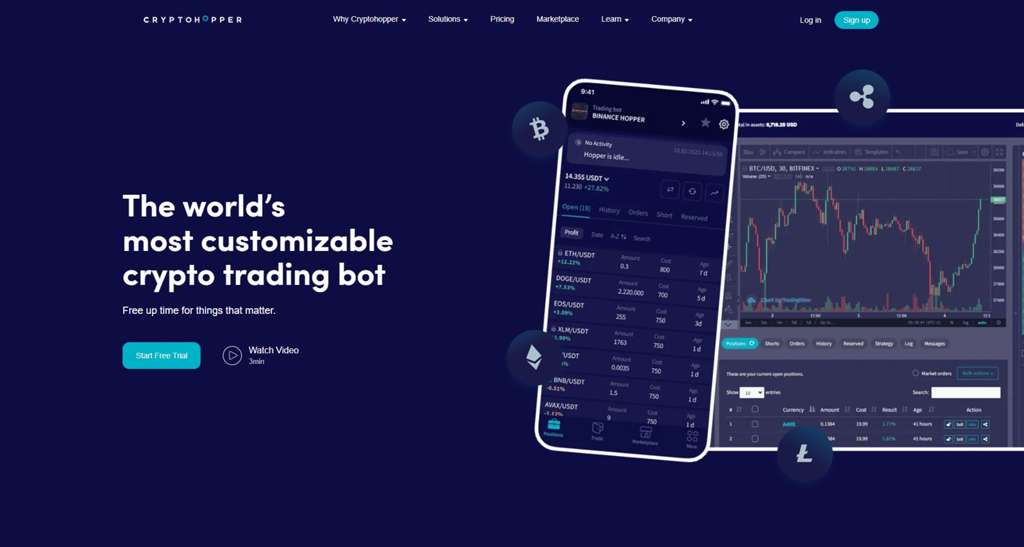 Cryptohopper AI Strategy Designer