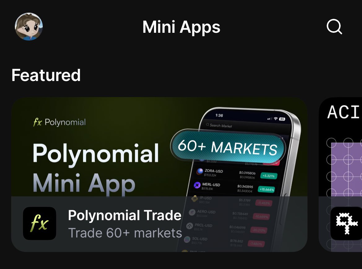 no-code trading bot PolynomialFi interface